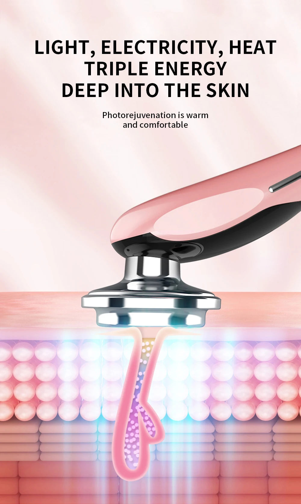 Face LED Photon Skin Rejuvenation Beauty Devices