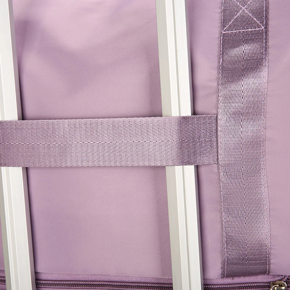 Folding Luggage Bags Expandable Rolling with Wheels and a Large Capacity