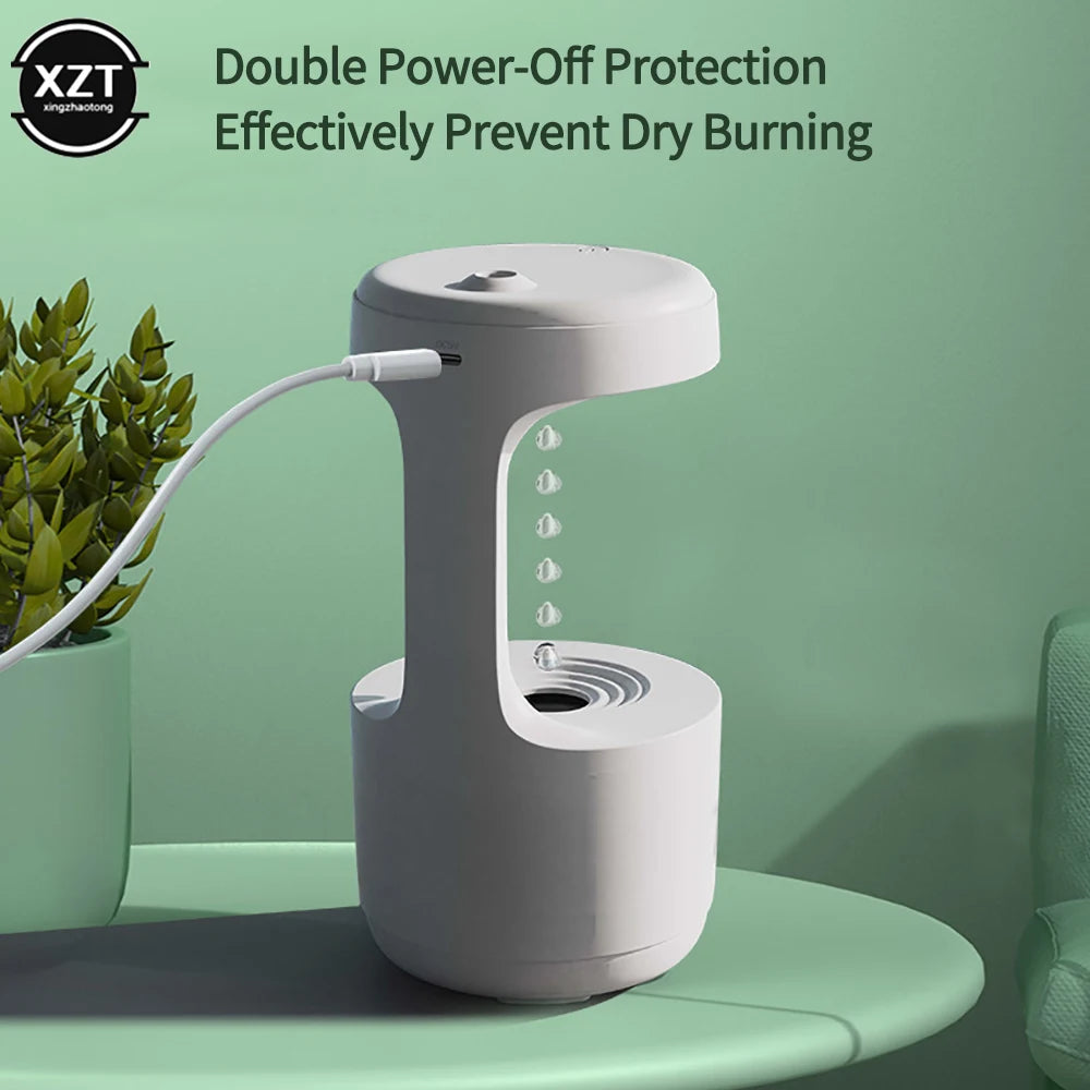 Air Humidifier Ultrasonic Air Purifier with Light
