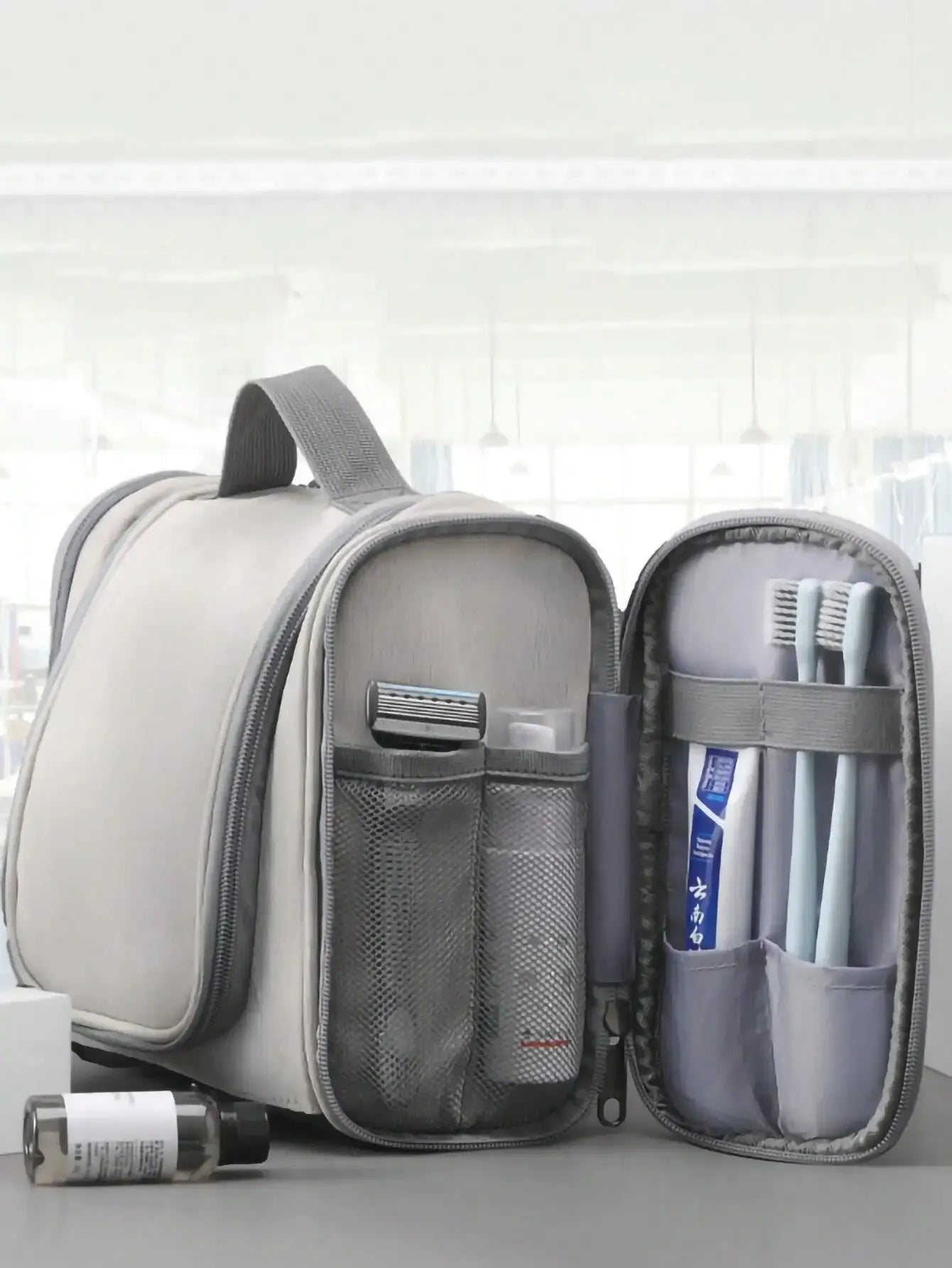 Large-Capacity Waterproof Hanging Cosmetic Bag