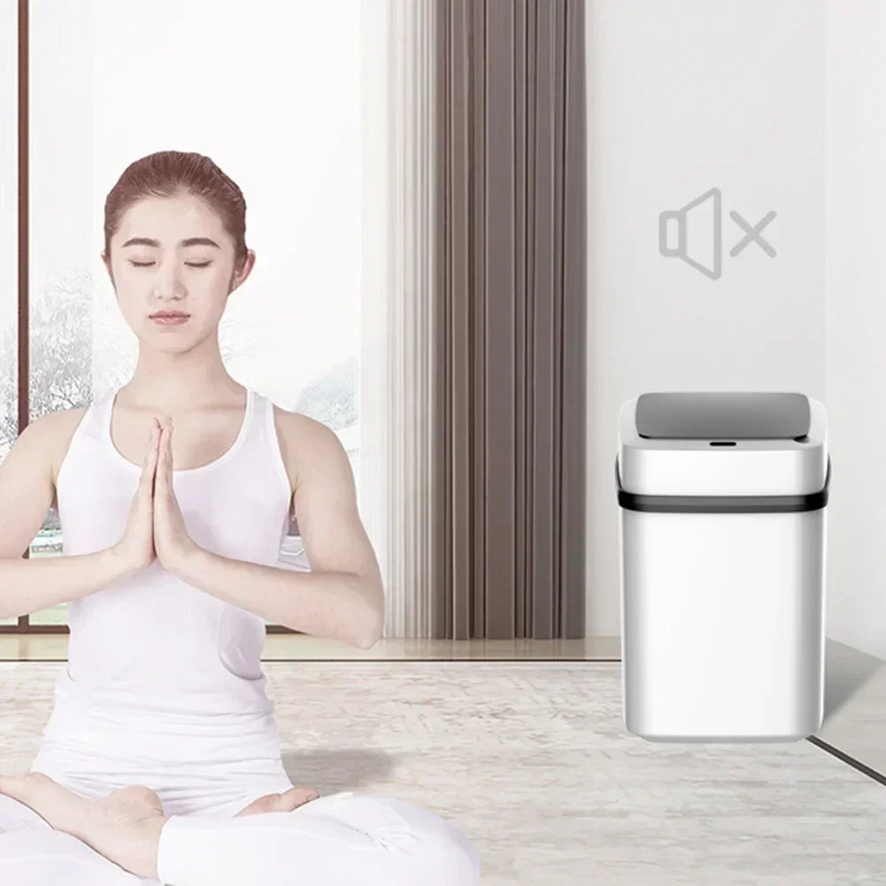 13L Smart Trash Can with Automatic Sensor Dustbin